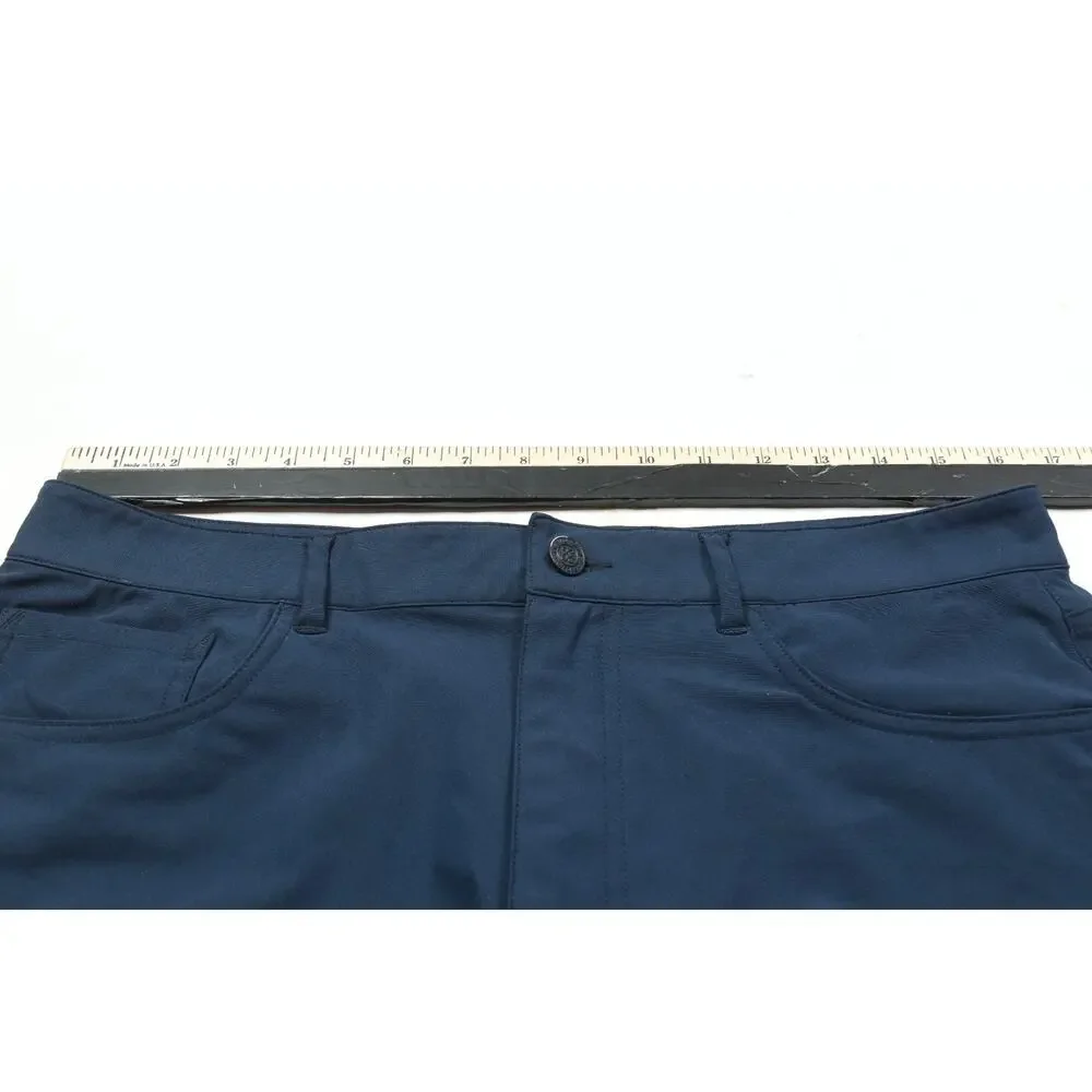 G/FORE Golf Pants Mens 32x29.5 Navy Blue Slim Athletic Fit Stretch